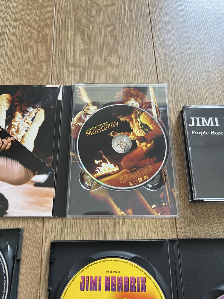 Zestaw DVD i CD Jimi Hendrix