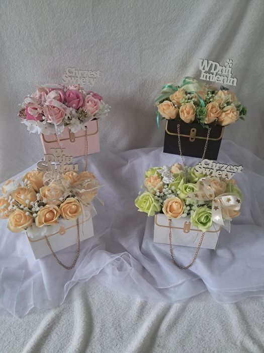 Flowerbox z róż mydlanych