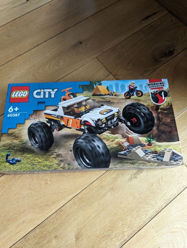 LEGO city 60387 przygody samochodem terenowym