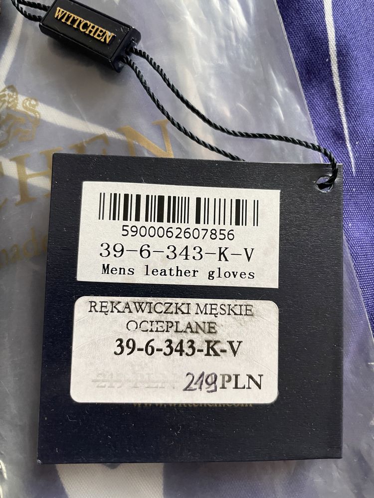 Rekawiczki skórzane Wittchen xs/8 idealny stan