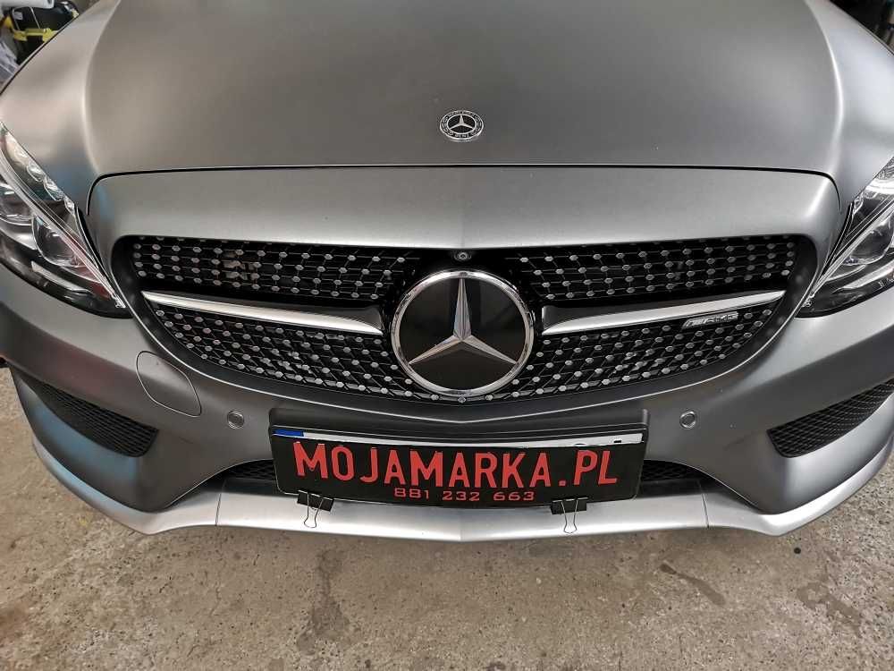 Carplay mercedes google maps iphone android auto na Fabrycznym ekranie