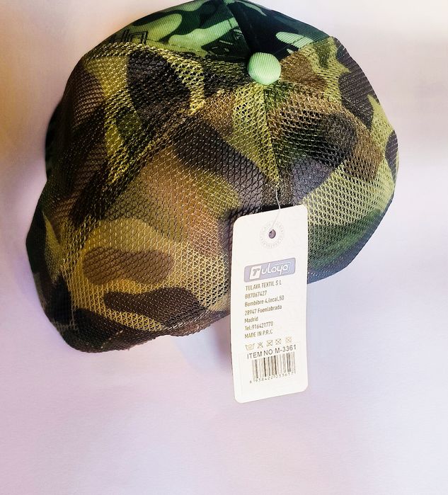 Chapéu Boné Camo Tropa - Novo