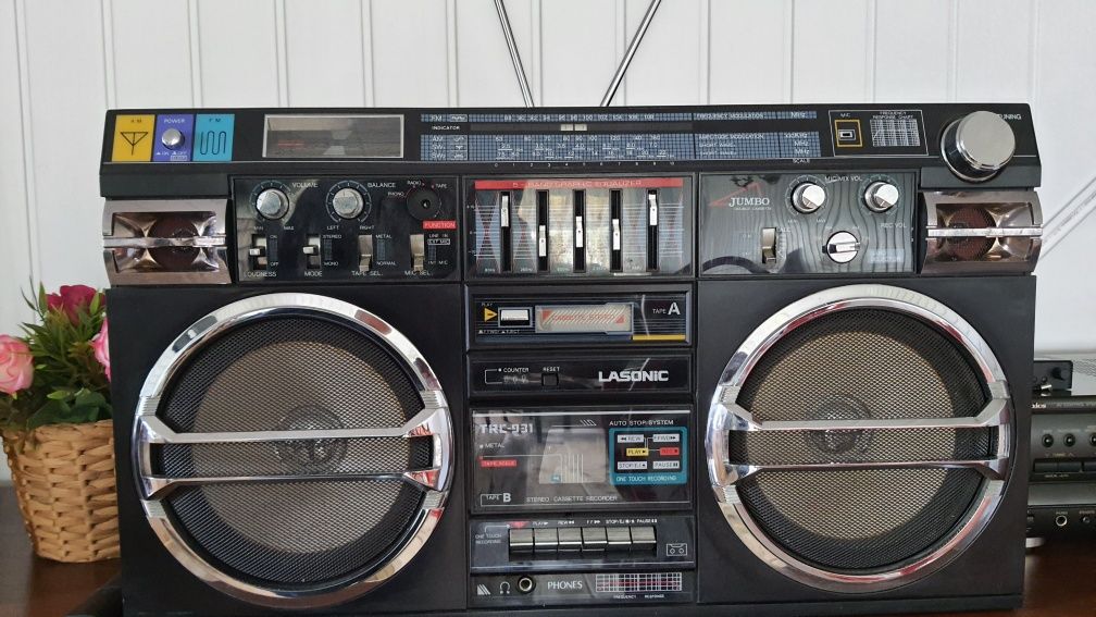 Radio magnetofon - stereo Boomboks - LASONIC TRC-931-- możliwa ZAMIANA