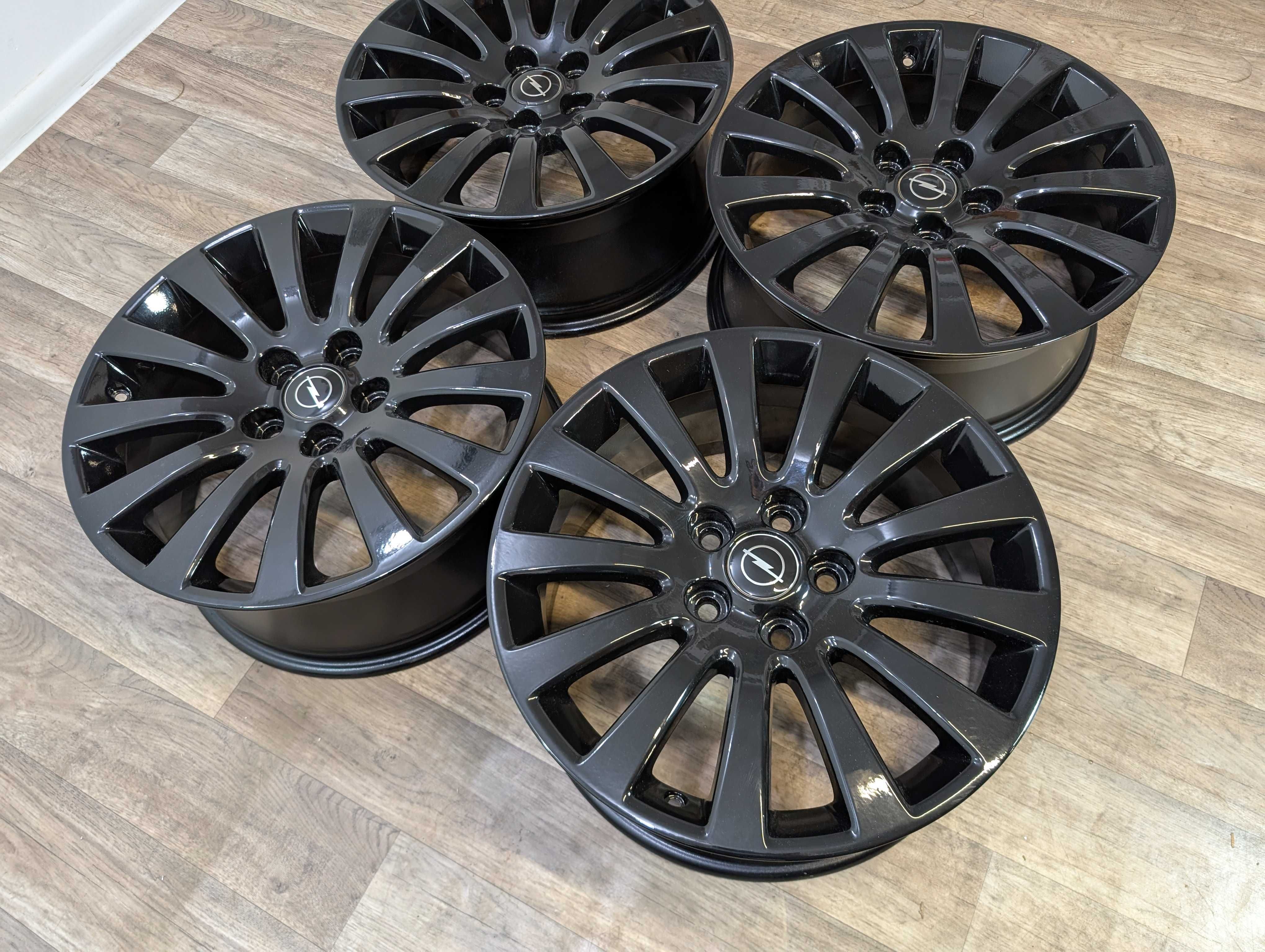 czarne opel 18 5x120 opel insignia opc bbs oz