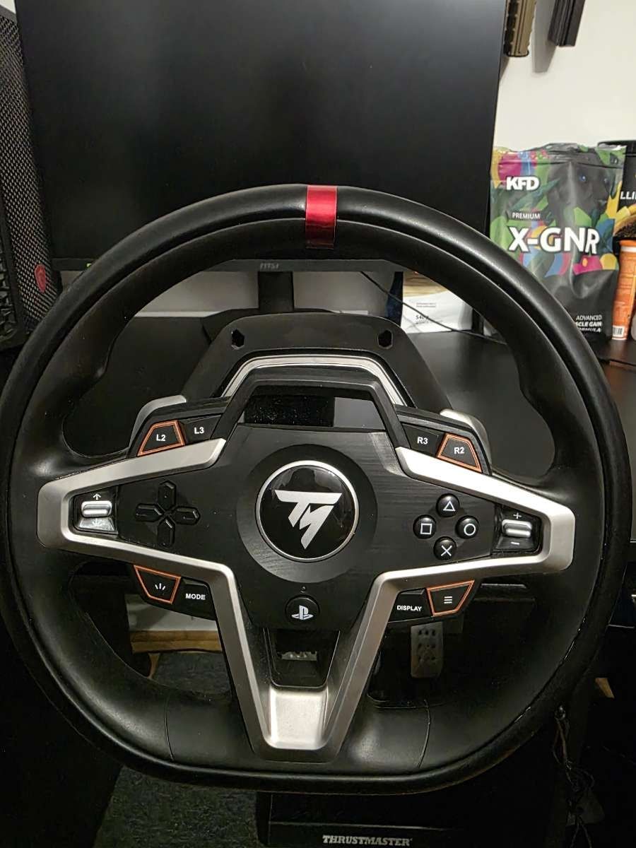 Thrustmaster T248 + logitech g29 + joystick attack 3+ Button panel