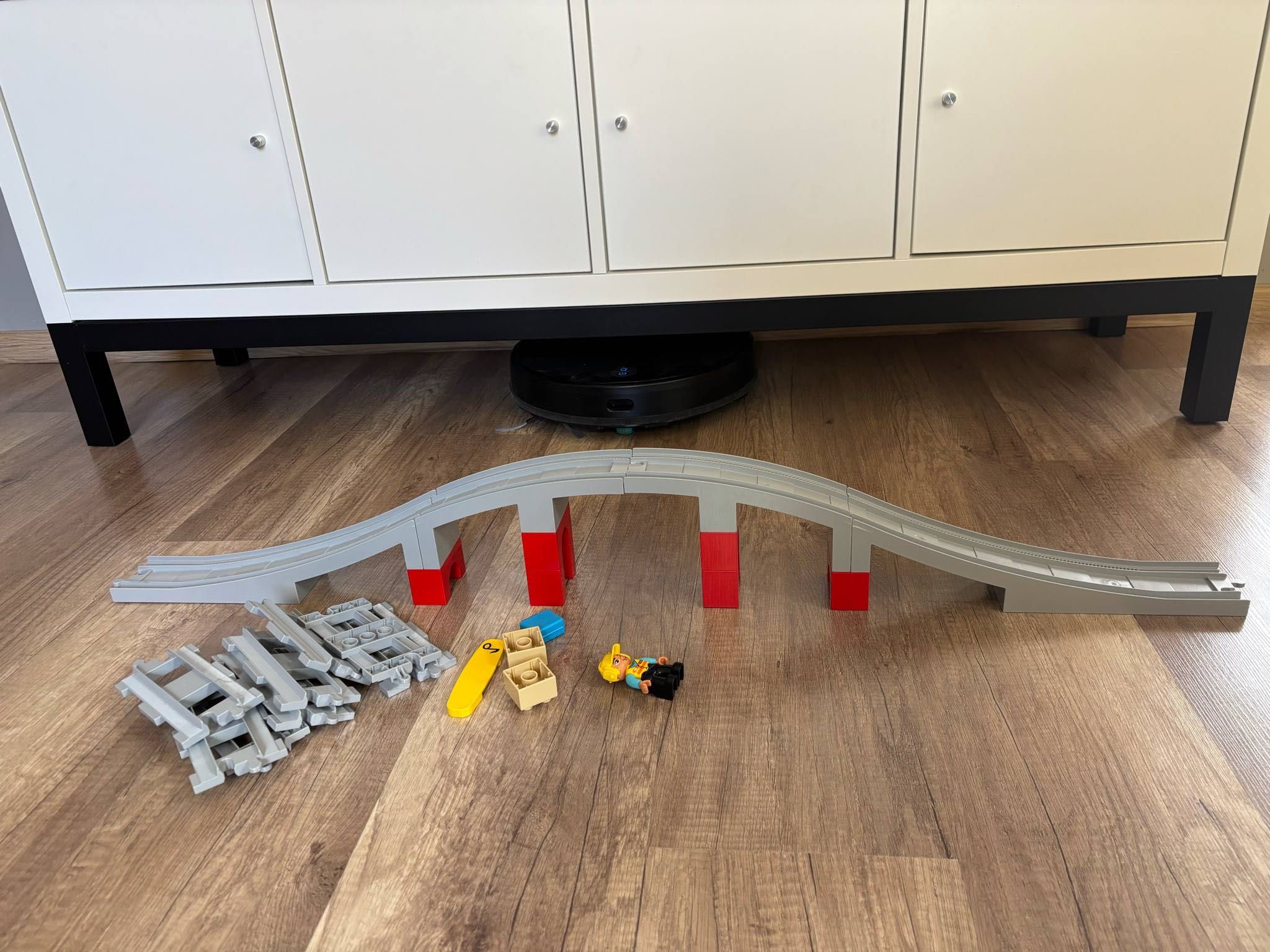 Lego Duplo pociąg towarowy pociąg parowy