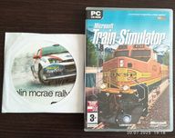 Gry na PC Train Simulator i Colin McRae Rally