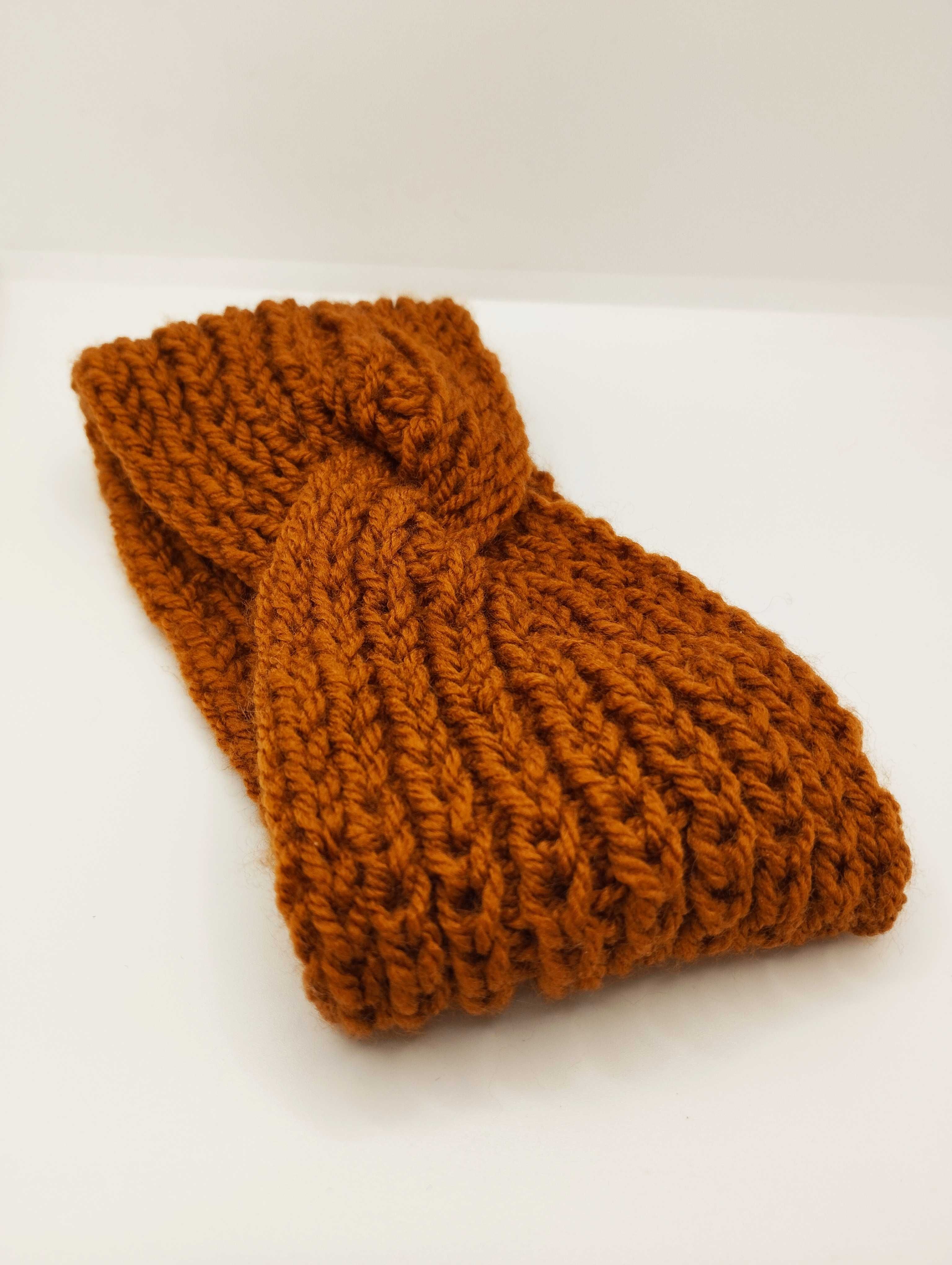 Damska opaska na głowę; turban, handmade