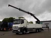 Mercedes-Benz 2751 AROCS/HIAB177PRO/  Oś skrętna.