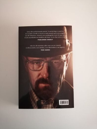 Livro "Uma Vida de Histórias" de Bryan Cranston