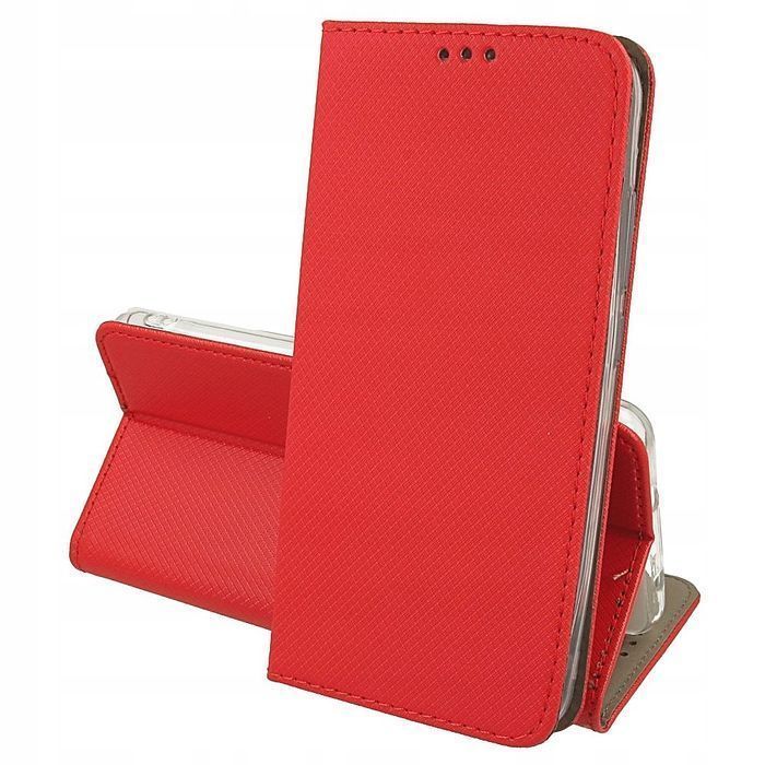 Etui Pokrowiec Magnet Xiaomi Redmi 10 Czerwony