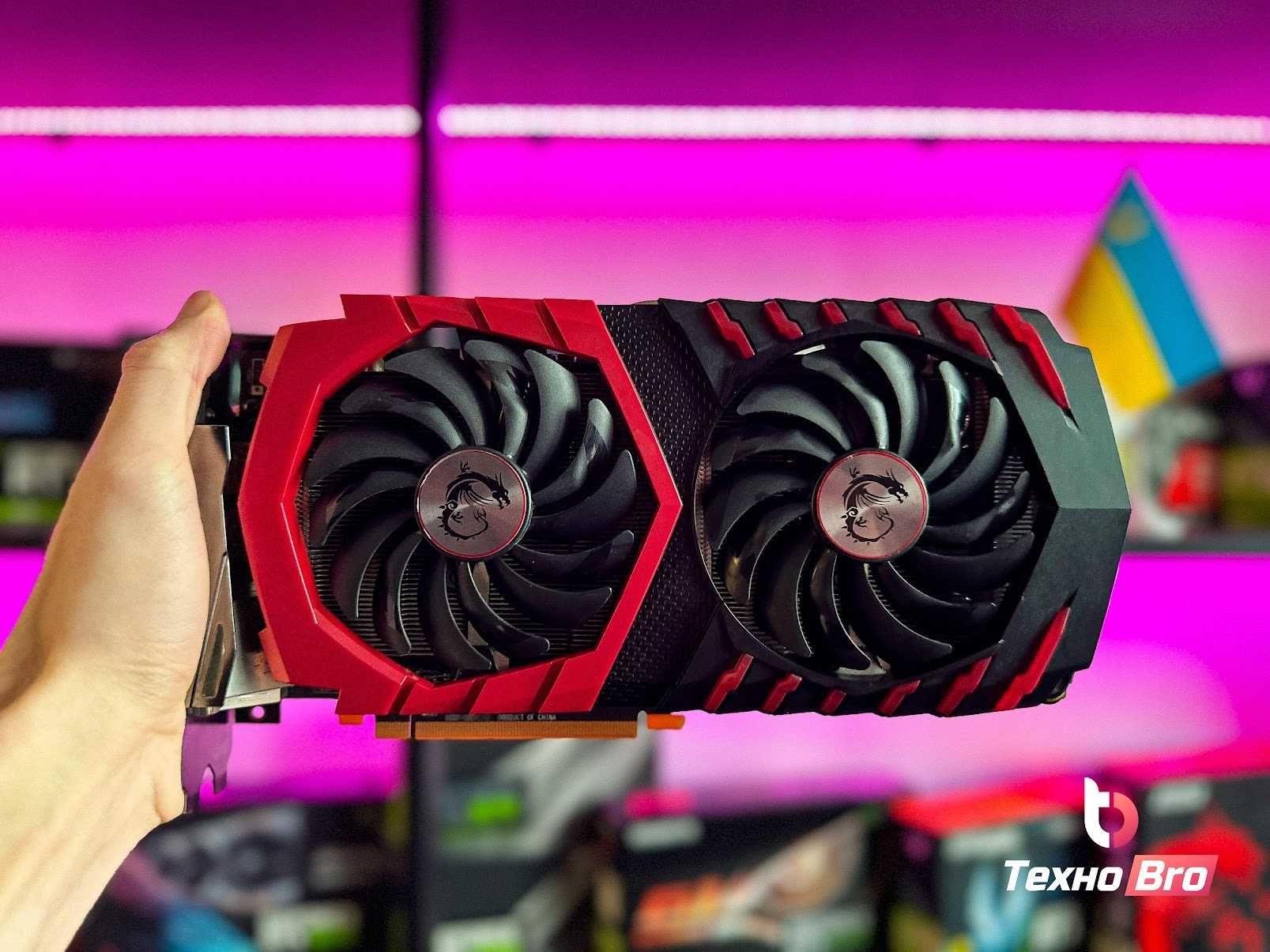 Найкраща! GTX 1080 TI 11GB MSI Gaming X Ігрова відеокарта для пк