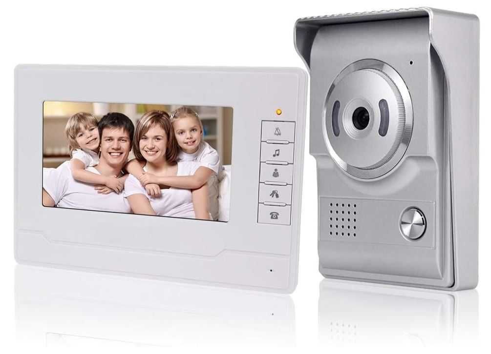 Wideodomofon z wyświetlaczem LCD 7'' Kadongli