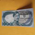 Numismática nota 1000 escudos