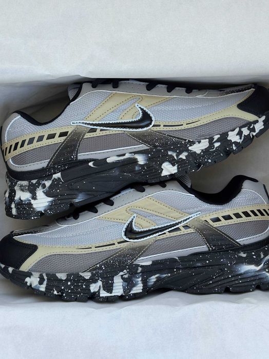 Мужские кроссовки Nike Initiator Custom "Grey/Black" 41-45