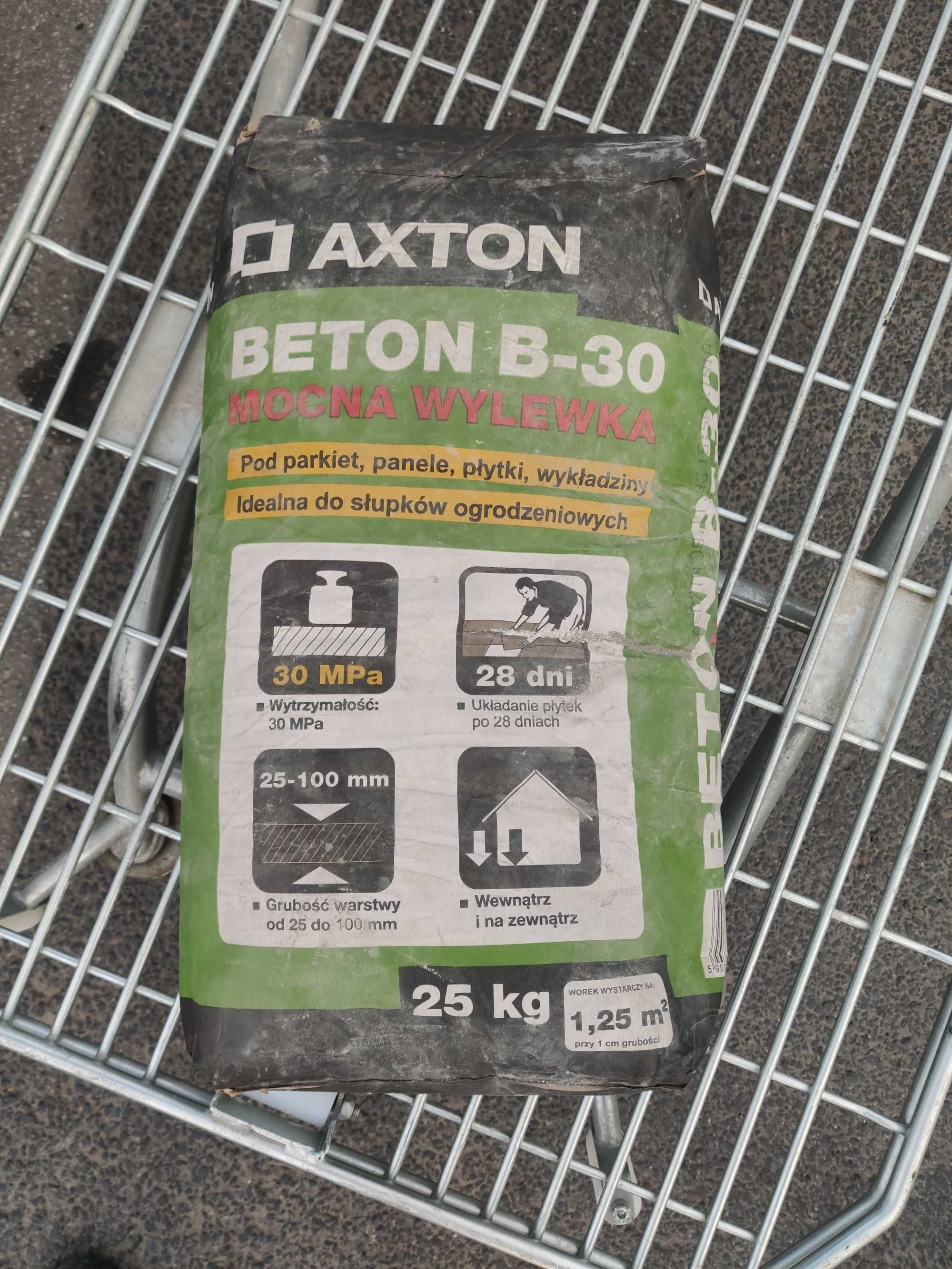 Beton B-30 Axton 25 kg