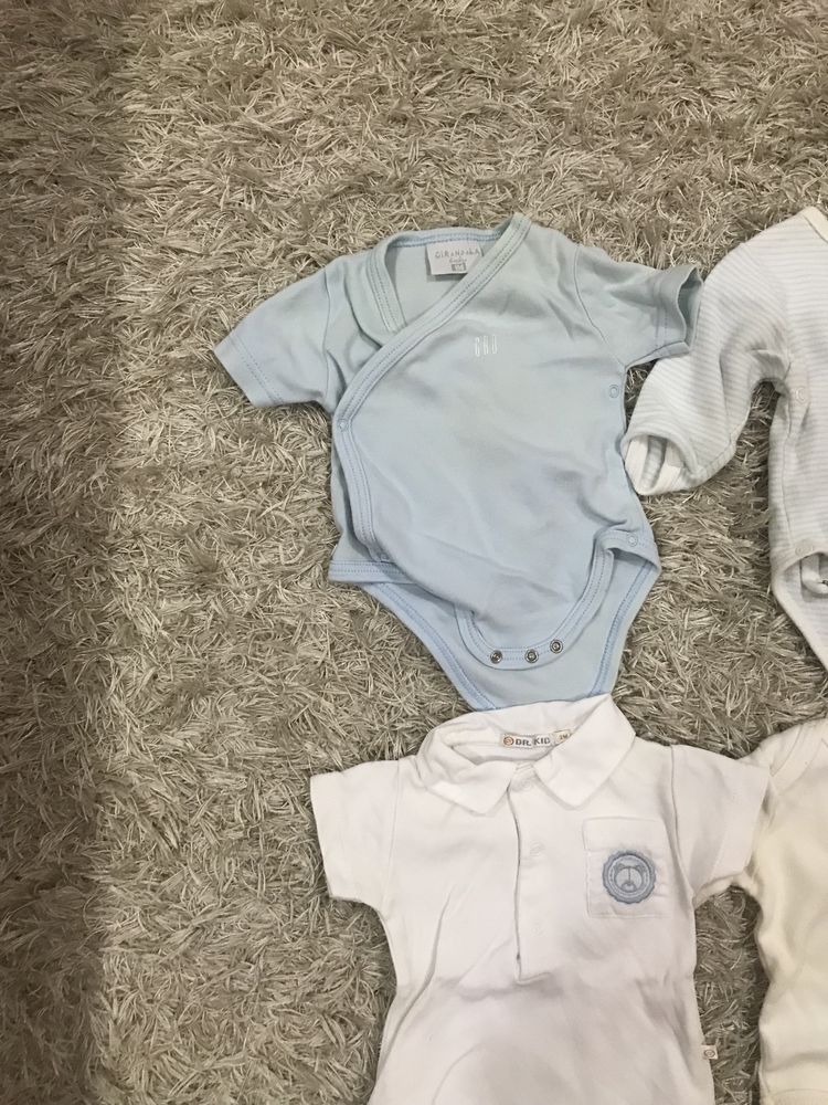 Bodys 1-3 meses menino