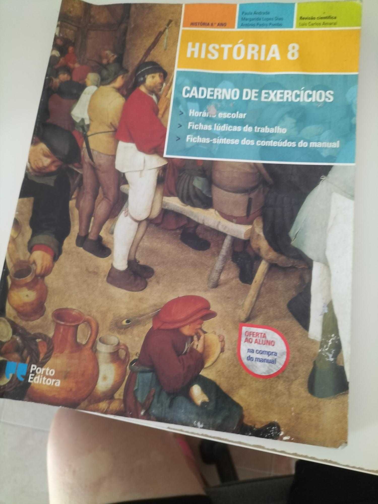 História 8ºano- caderno de exercícios