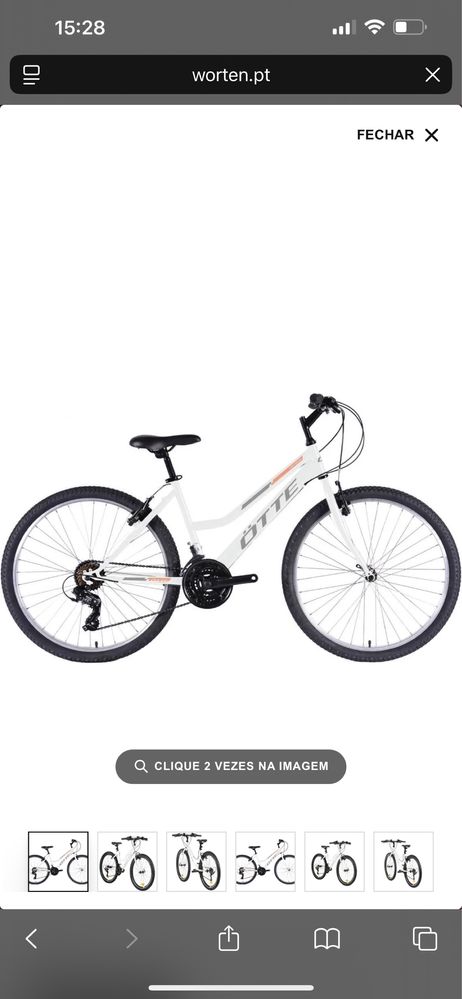 Bicicleta de menina