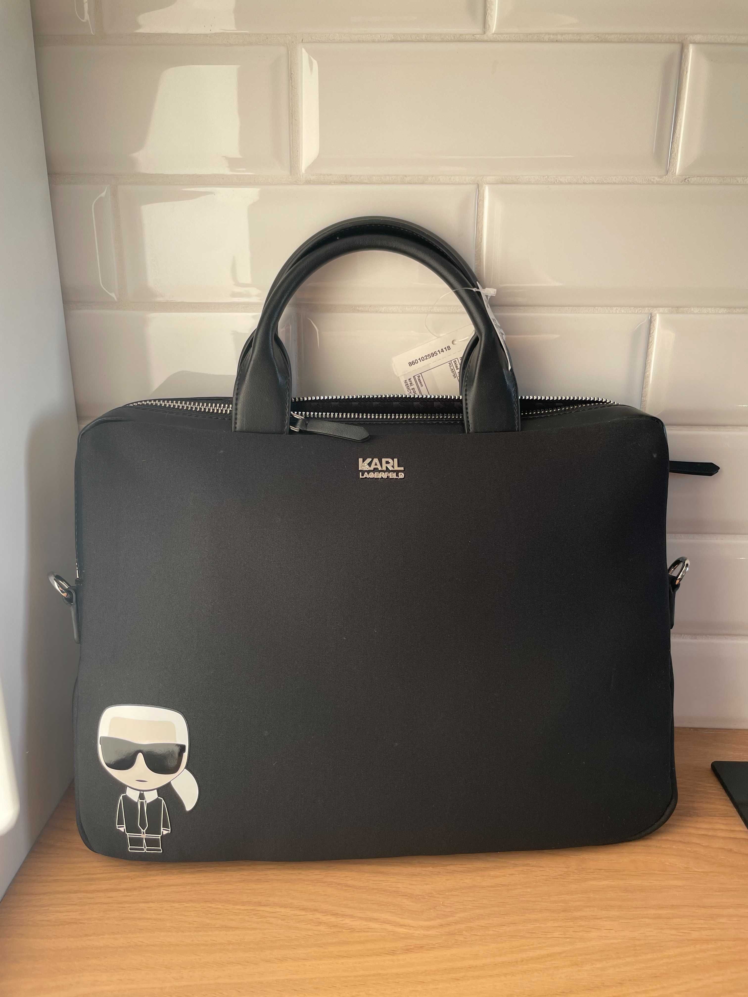 KARL LAGERFELD Ikonik  etui/torba na laptopa - nowe!