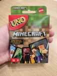 Гра карткова UNO Minecraft