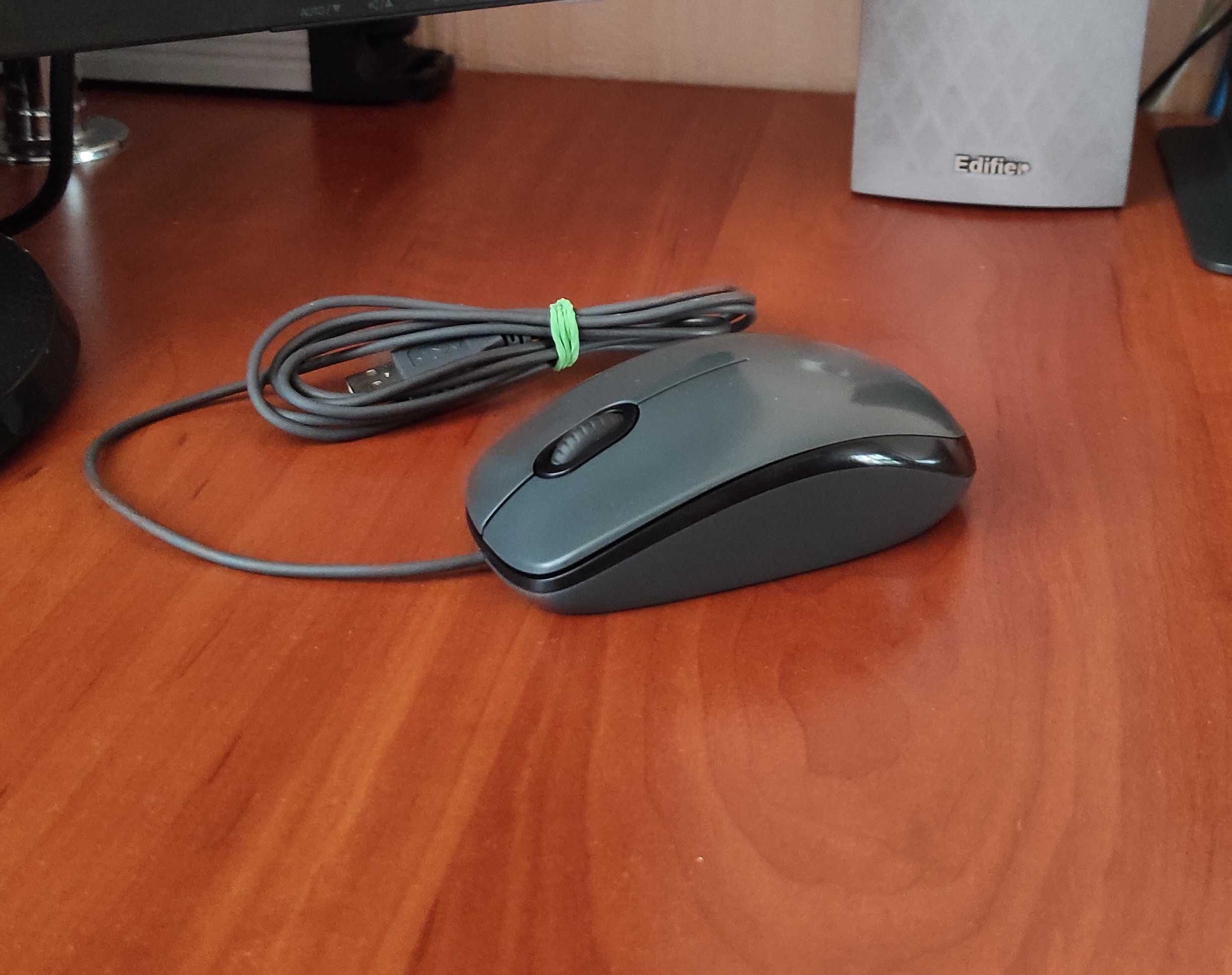 мышка Logitech M90 Dark Grey USB