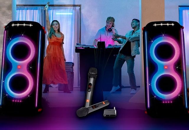 Wynajmę Imprezowe Głośniki JBL 800W 2 Wielkie Głośniki + 2 Mikrofony