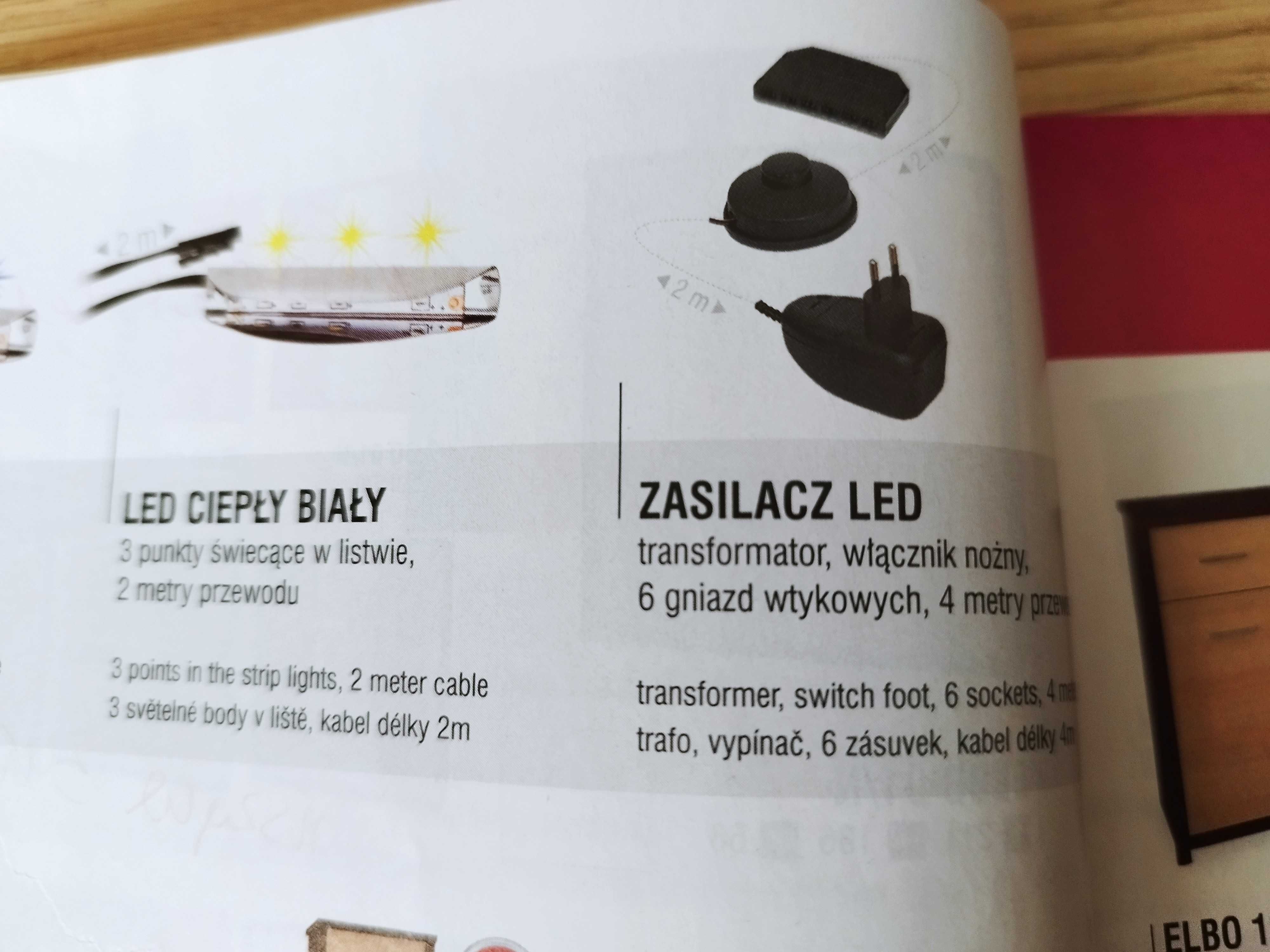 Komoda witryna szafka półka NOWA podświetlenie LED
