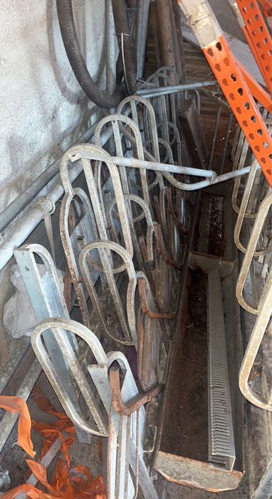 Sala de ordenha capacidade 18 cabeças