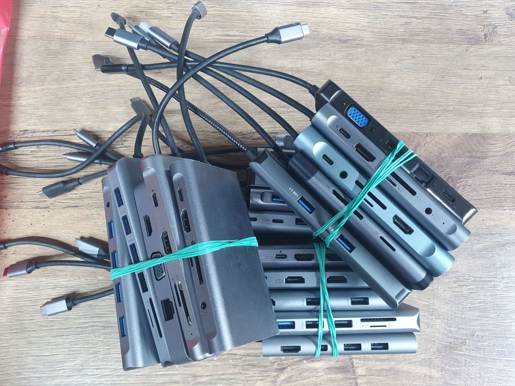 Type-C Hab докстанція переходник USB-C адаптер
