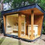 Sauna ogrodowa Leo 390 cm x 250 cm