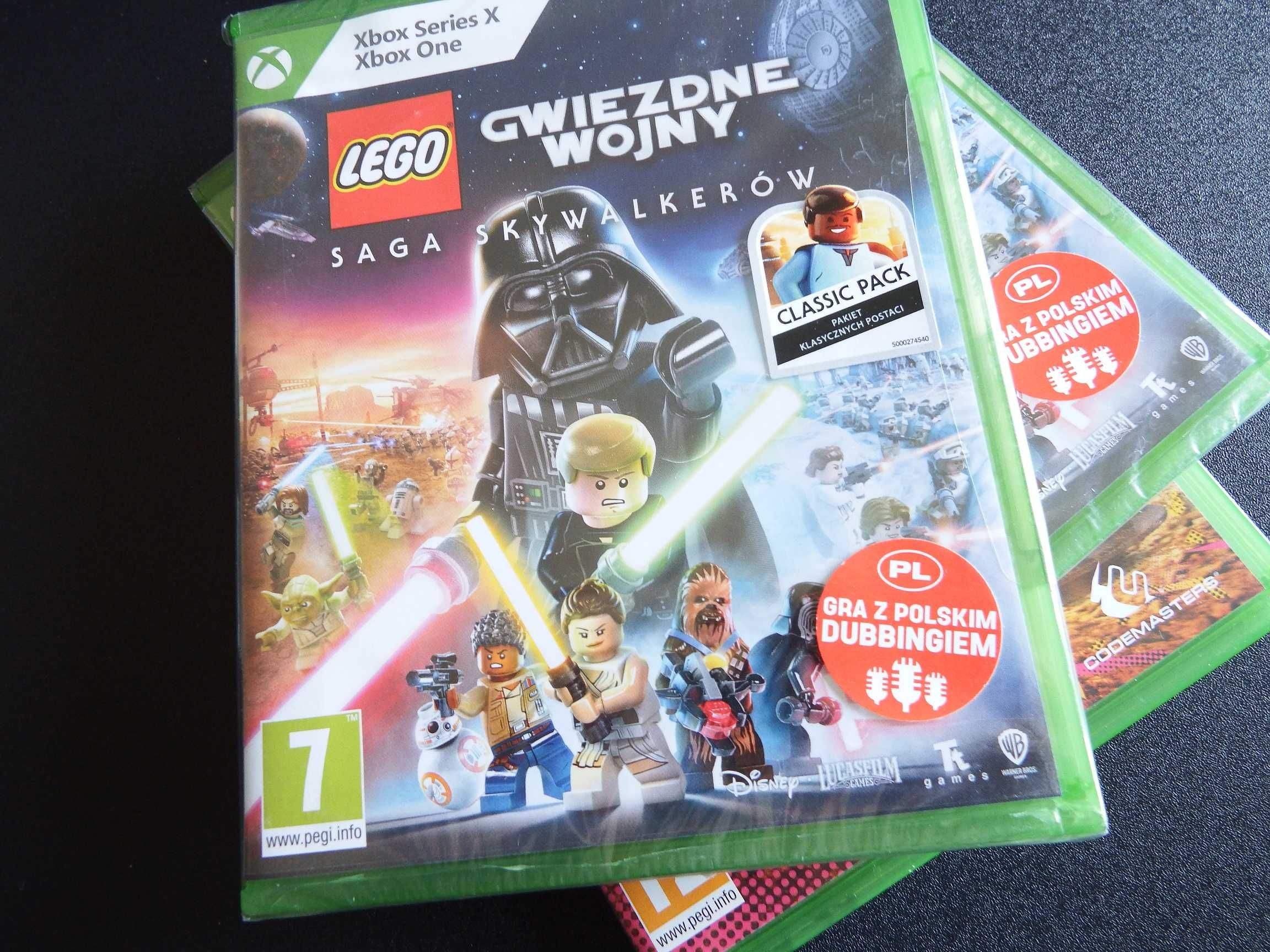XBOX ONE + XBOX SERIES X LEGO Skywalker Saga PL dubbing zafoliowana