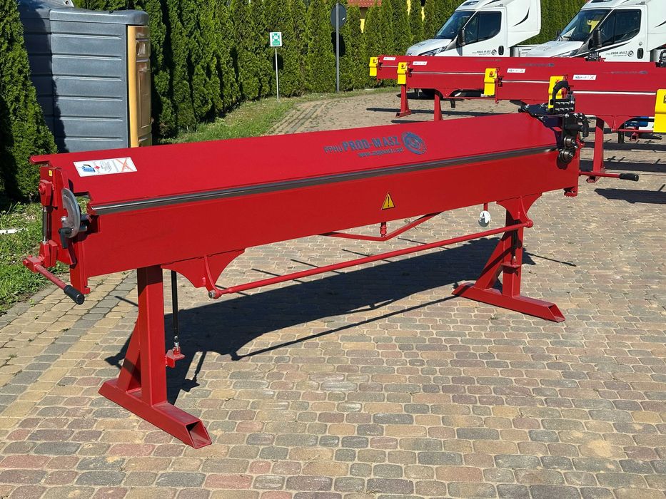 Profesjonalna Giętarka do blachy 3M-RED3200x1x160PROD-MASZ RYSIKGRATIS