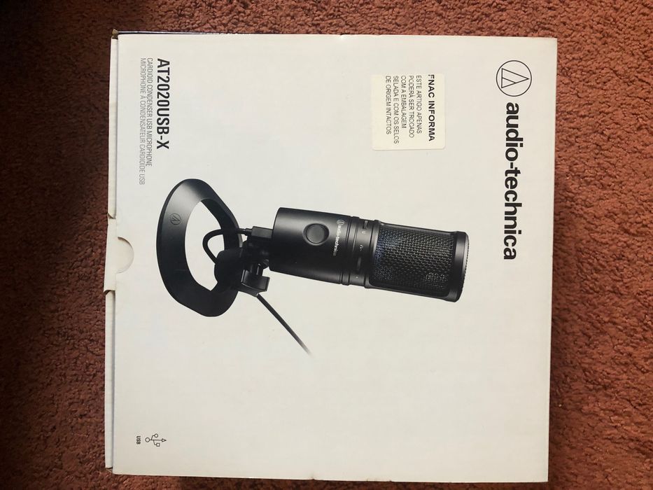 Microfone AudioTecnica AT2020USB-X