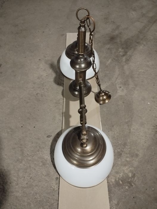 Lampa dwupunktowa Americano Coop 1850 nad stół regulowana szerokość