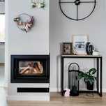 Kominki Kamko - wkład narożny Kratki Simple stalowy 6kW + zabudowa.