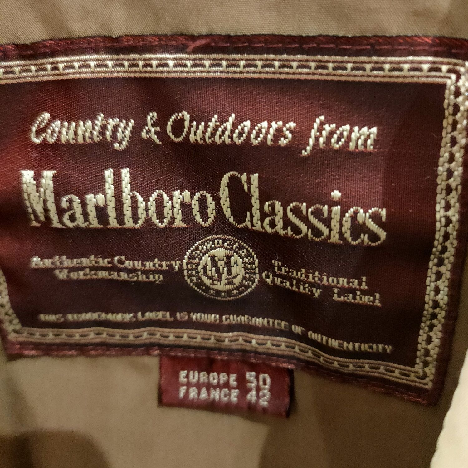 Casaco tipo parka da marca Marlboro Original