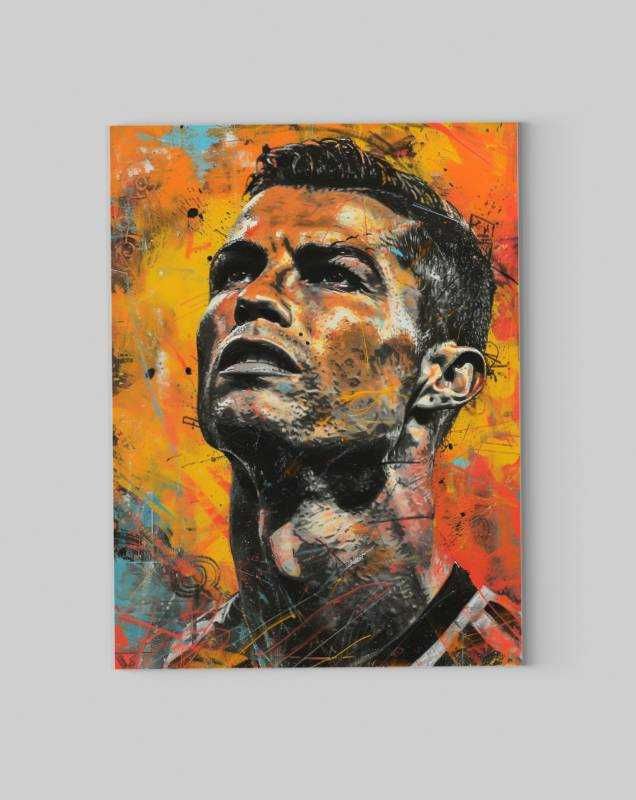Obraz na płótnie Cristiano Ronaldo CR7 nowoczesny 75x100