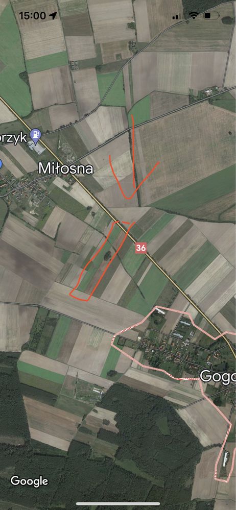 Teren inwestycyjny.Gogołowice, Dolnośląski.3,5 ha