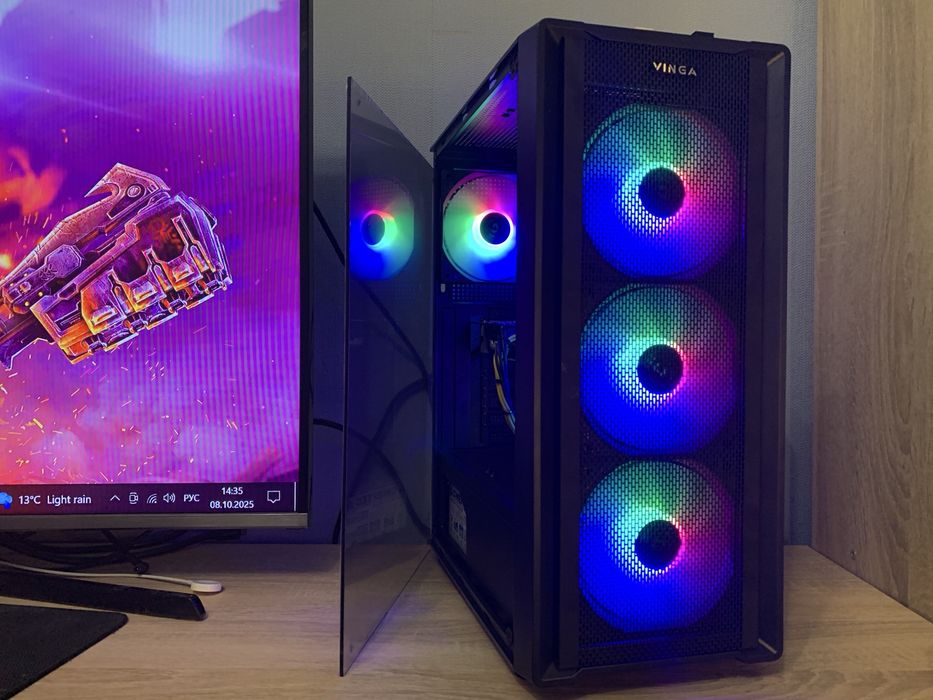 Ігровий Компютер i5-7400/озу 16gb/RX580-8gb/Ssd+Hdd/Игровой Пк