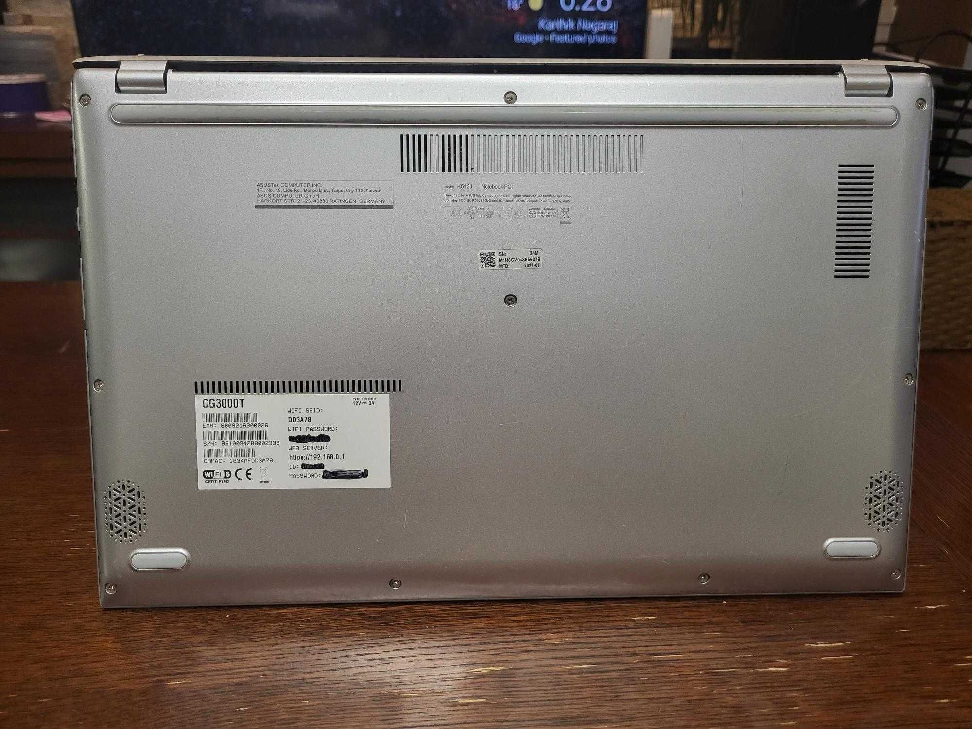 Laptop ASUS VivoBook 15.6"  i5-1235U 16GB RAM 512GB SSD