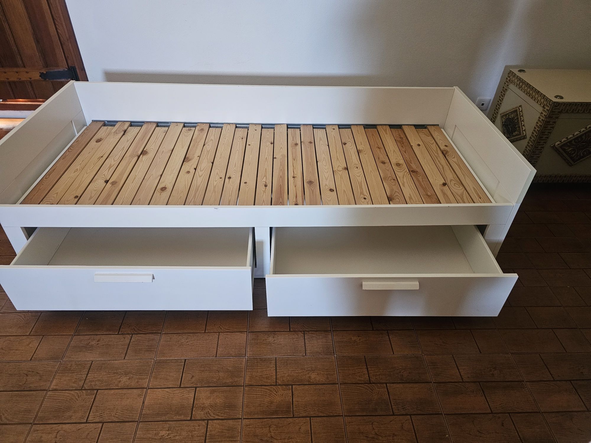 Cama individual IKEA brimnes - dupla