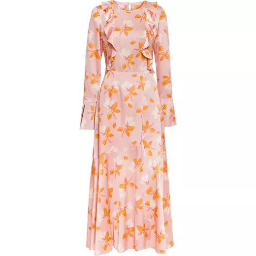 Jedwabna sukienka maxi bizuu rozmiar 40