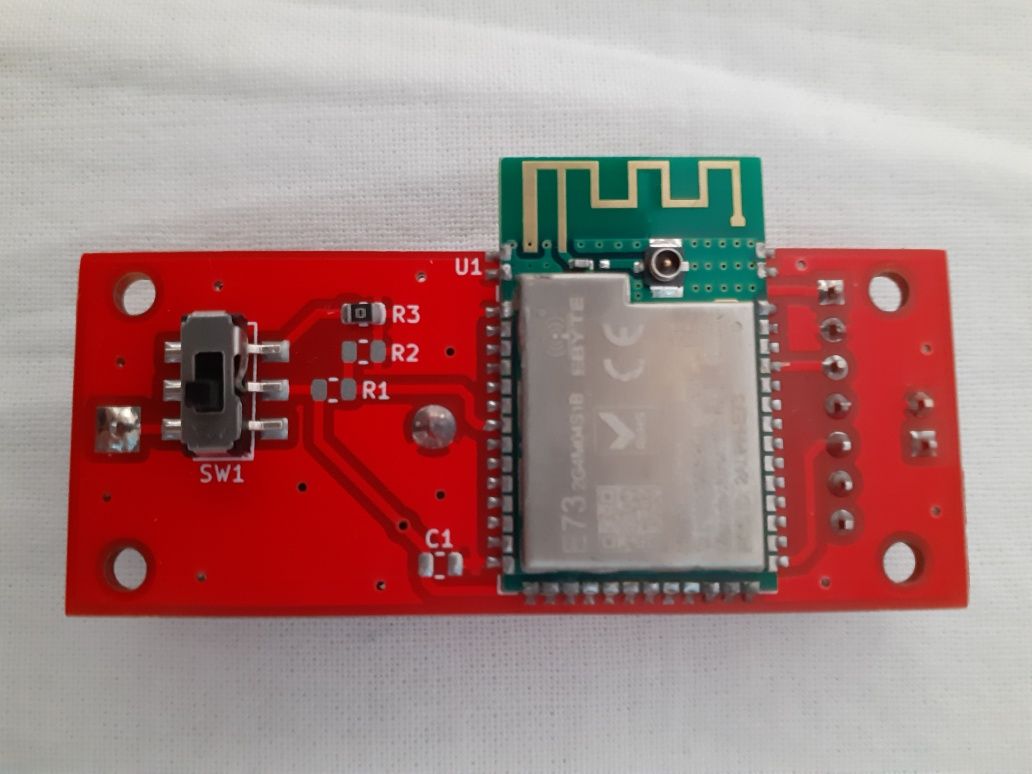 Модуль nFR52832 (E73-2G4M04S1B) BLE 5.0 2,4 Ггц на платі