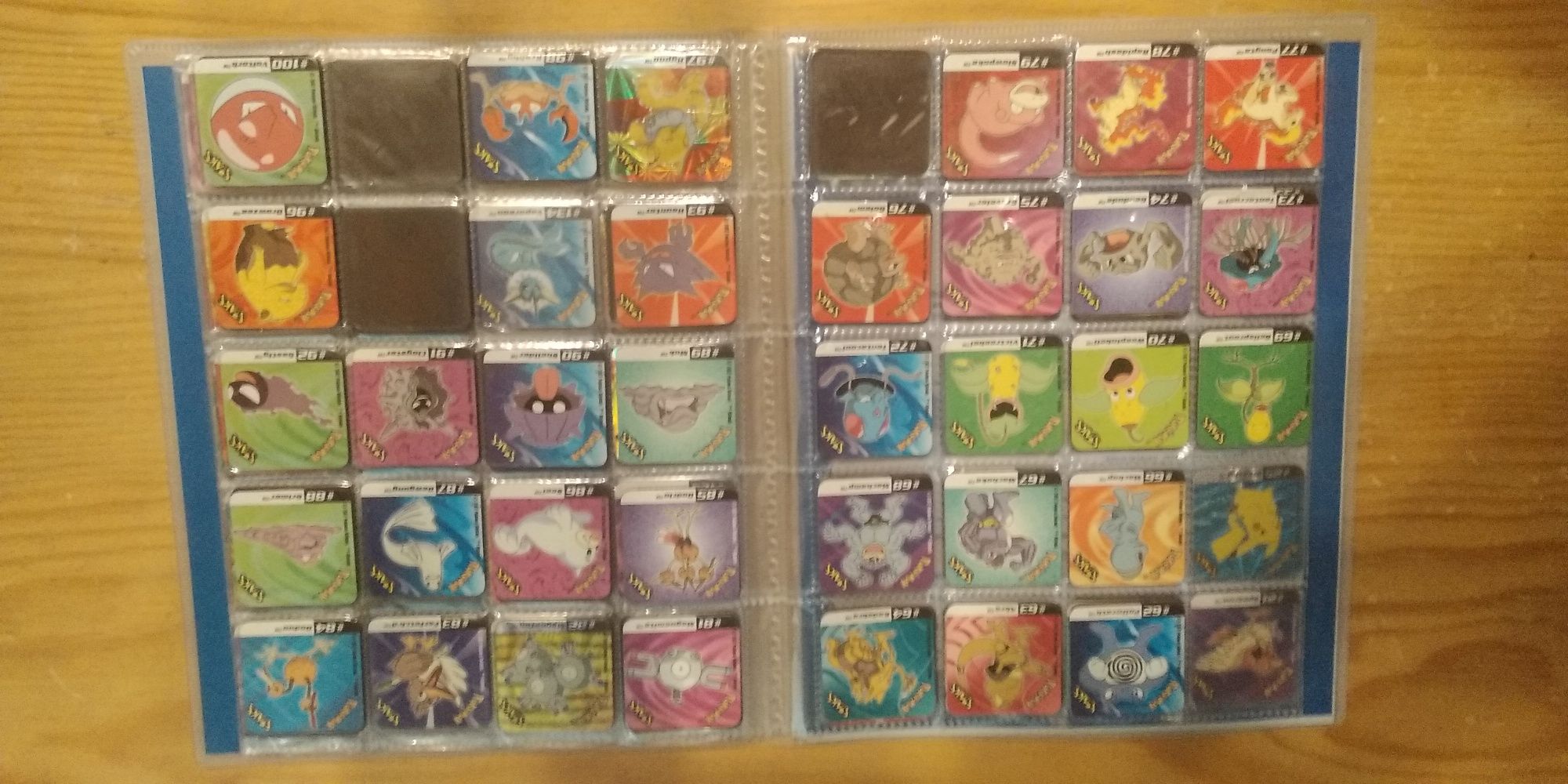 Staks Pokemon de 2002 Panini