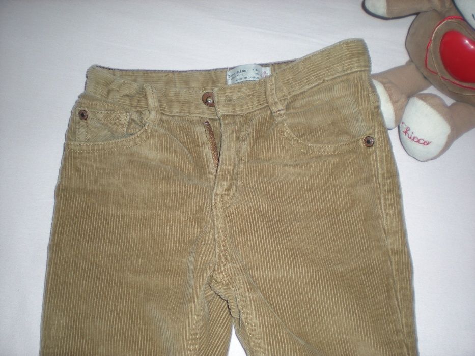 Calças de bombazine Zara novas