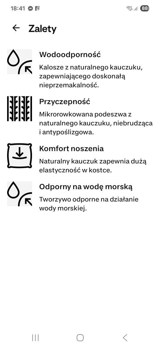 Kalosze żeglarskie tribord 37