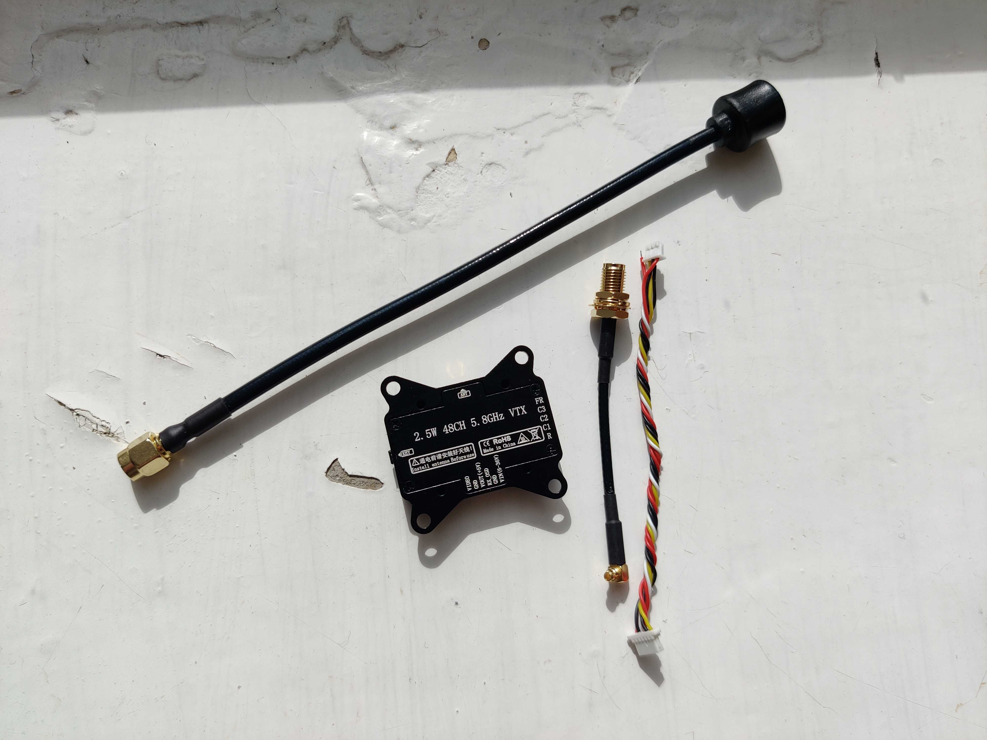 VTX 2.5W 2500 mWt під Low Band (X1 - 4990MHz 4.9G) FPV відеопередавач