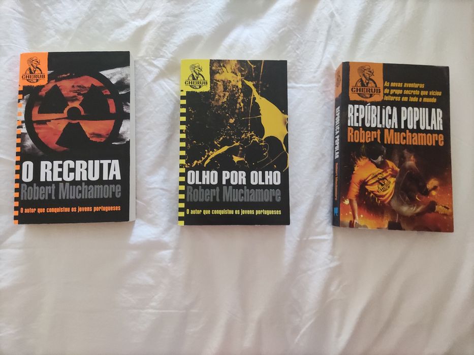Livros coleção CHERUB de Robert Muchamore