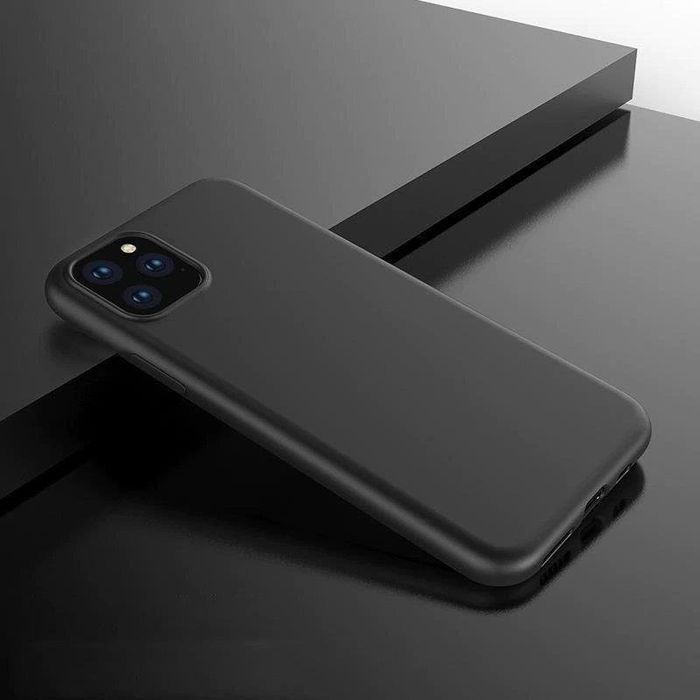 Żelowe Elastyczne Etui Pokrowiec Do Iphone 15 Pro Soft Case - Czarny